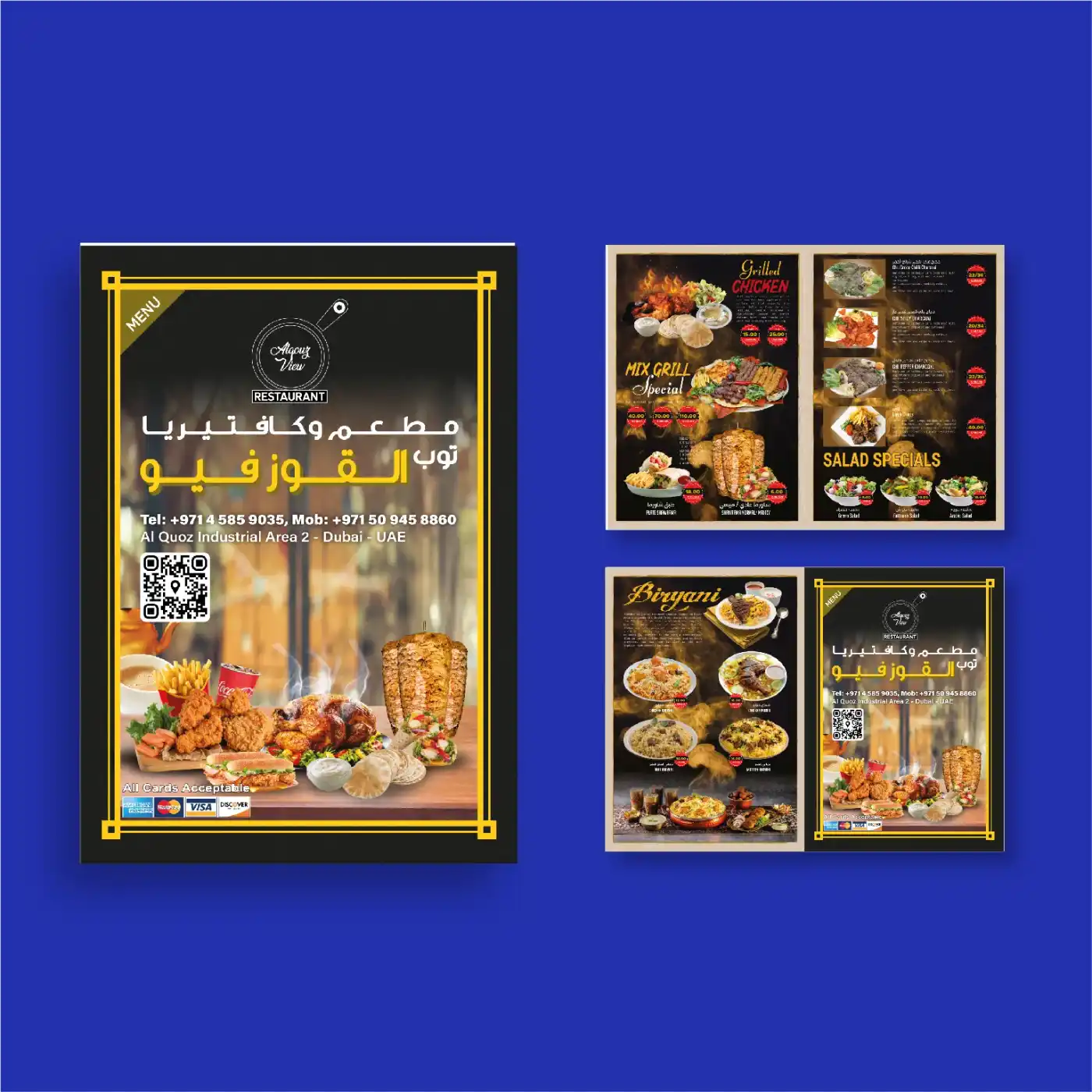 Restaurant Menu sample 4